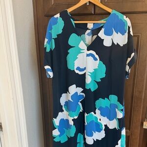 a new day Multicolor Patterned Dress